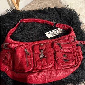 Urban Outfitters Bold Red Shoulder Bag 🔥
